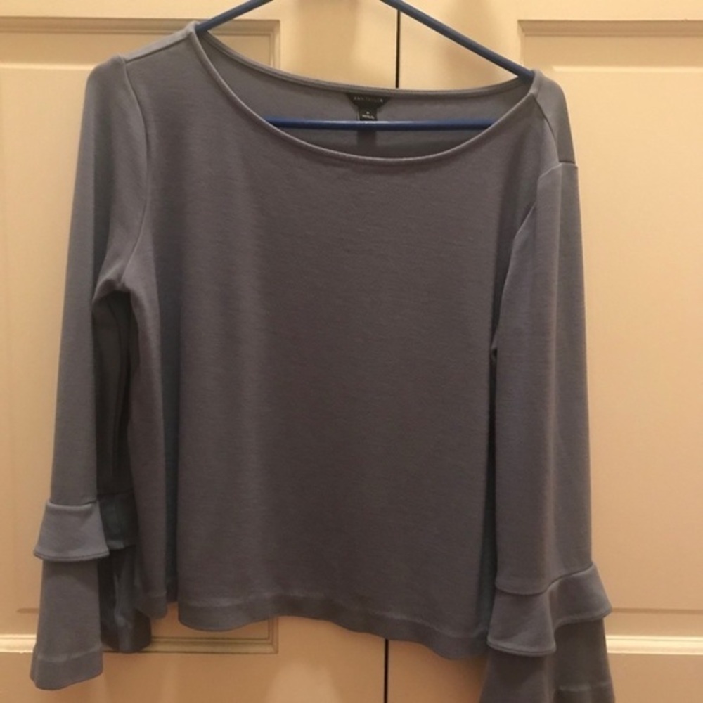 Ann Taylor Double Flare Sleeve Top Size M​​​